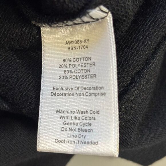 ATM Anthony Thomas melillo sweatshirt dress bundle black gray 3/4 sleeves pocket - Picture 10 of 11